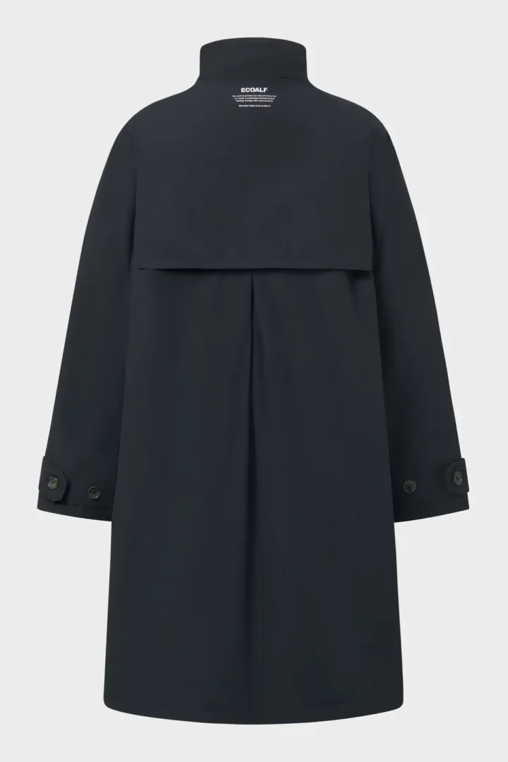 ECOALF NEBU LONG JACKET DARK NAVY - Imagen 6